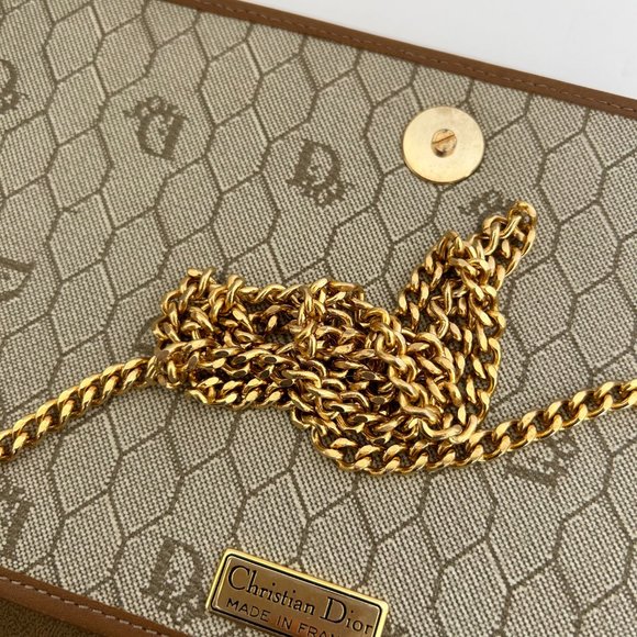 Dior Honeycomb Three-Way Clutch with Small Pouch - Picture 14 of 16